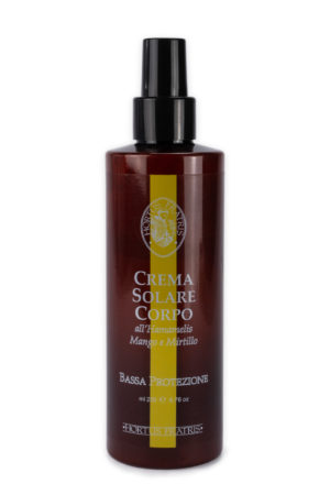 SUN BODY CREAM<br>LOW PROTECTION